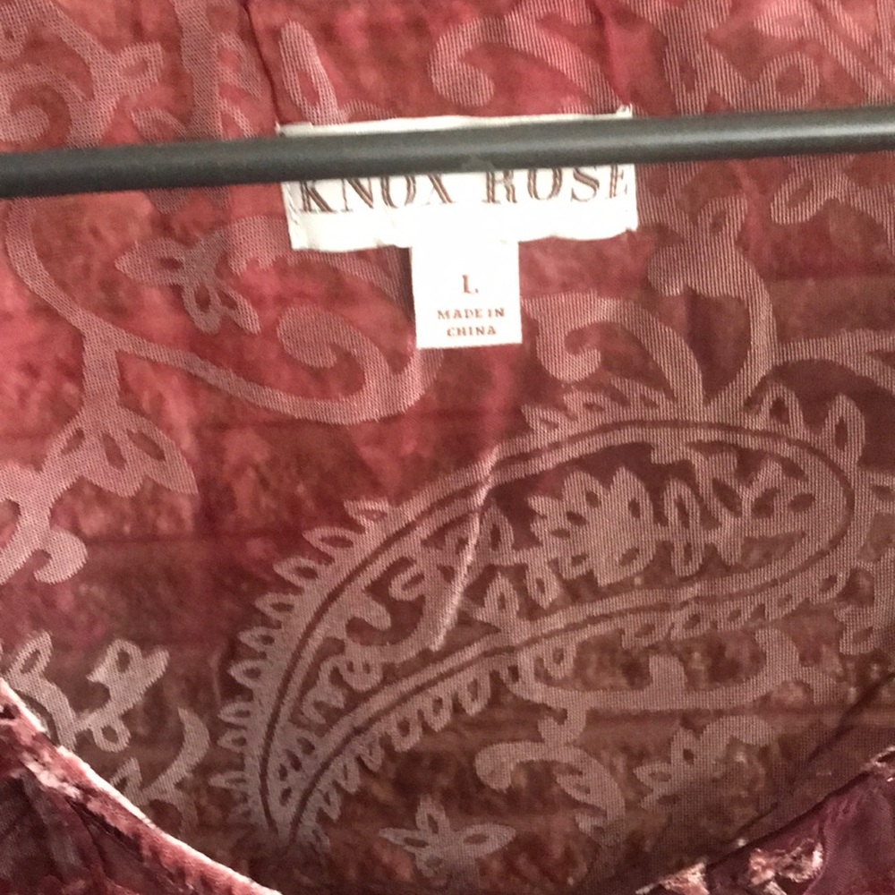 Gorgeous blouse, Raspberry Wine colored - Picture 2 of 3